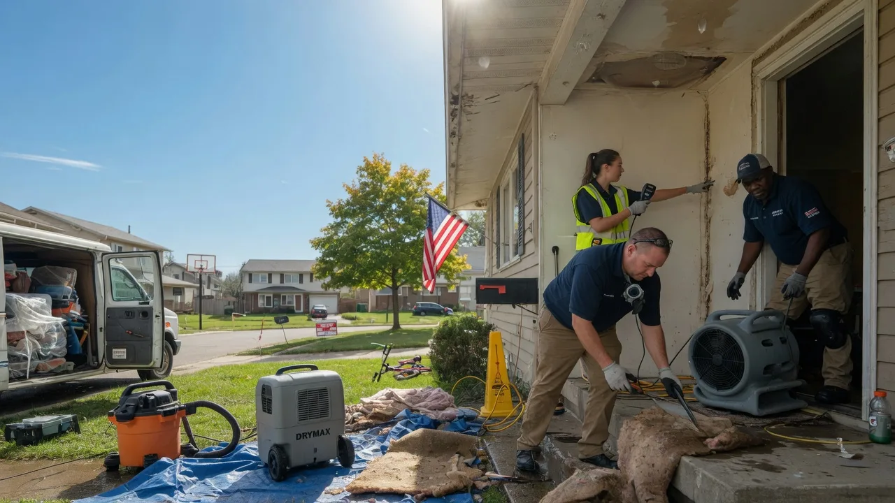 Water Damage Restoration in Metamora, MI near me